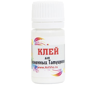 Прозрачный клей для блеск тату